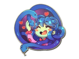 Klistermärke | Baby Medusa