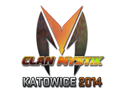 Klistermärke | Clan-Mystik (Holo) | Katowice 2014
