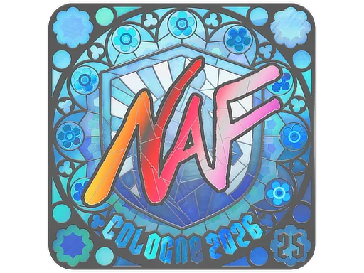Aufkleber | NAF (Holo, Endplatzierung) | Köln 2026
