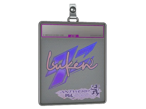 Sticker Slab | luken (Holo) | Antwerp 2022