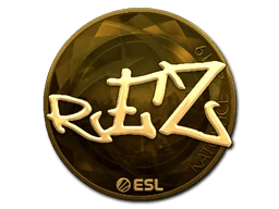 Aufkleber | REZ (Gold) | Kattowitz 2019