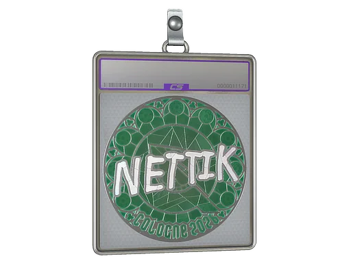 Placa de pegatinas | nettik (reflectante) | Colonia 2026