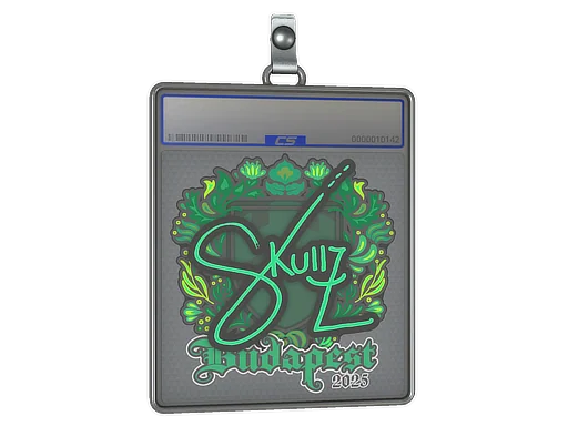 Sticker Slab | skullz | Budapest 2025