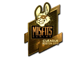 印花 | Misfits Gaming（金色）| 2018年波士顿锦标赛