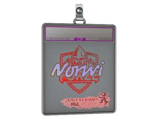 Sticker Slab | Norwi (Holo) | Antwerp 2022