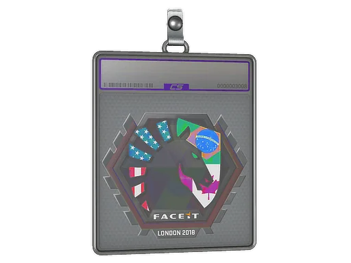 Placa de Adesivo | Team Liquid (Holográfico) | Londres 2018