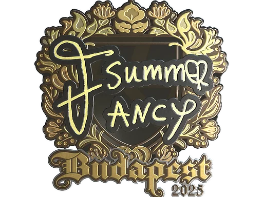 印花 | Summer（金色）| 2025年布达佩斯锦标赛