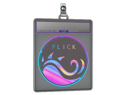 Klistermärkesfodral | Miami Flick (holo)