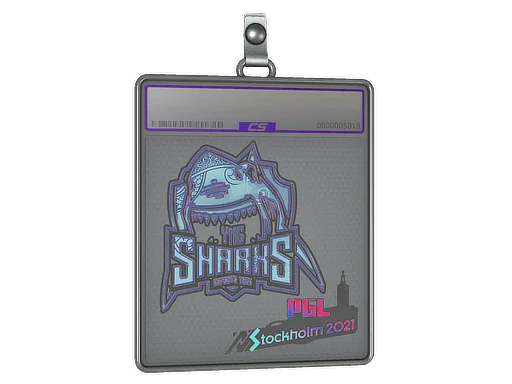 Aufkleberhülle | Sharks Esports (Holo) | Stockholm 2021