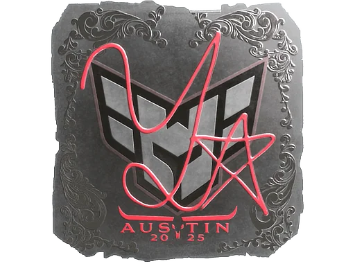 Naklejka | yxngstxr (foliowana) | Austin 2025