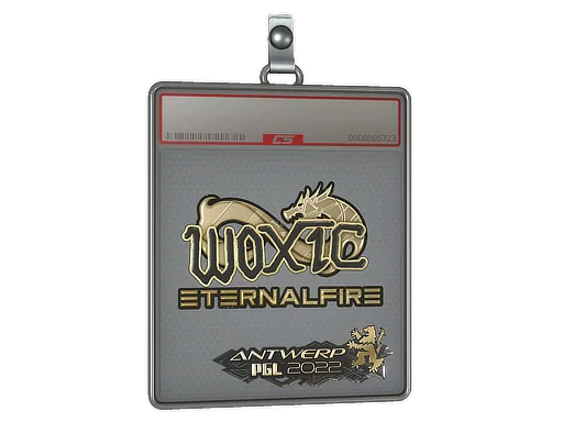印花板 | woxic（金色）| 2022年安特卫普锦标赛