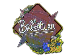 Sticker | Brollan (Glitter) | Rio 2022