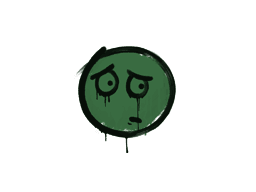 Grafite Lacrado | Preocupado (Verde selva)