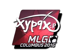 Klistermärke | Xyp9x (Foil) | MLG Columbus 2016