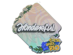 Sticker | w0nderful | Rio 2022