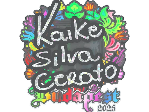 Pegatina | KSCERATO (holográfica) | Budapest 2025