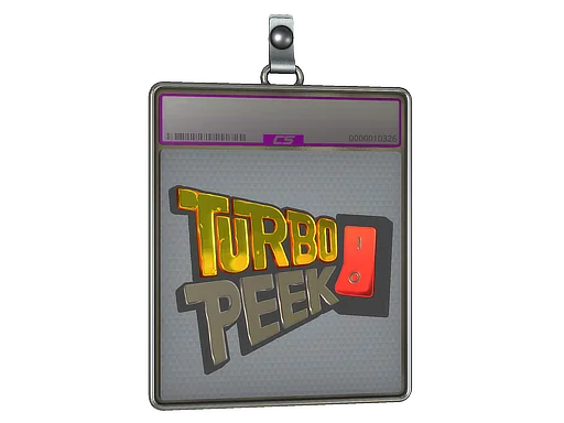 Sticker Slab | Turbo Peek (Foil)