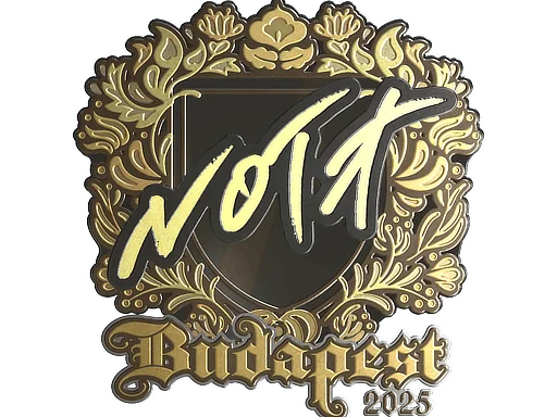 印花 | nota（金色）| 2025年布达佩斯锦标赛