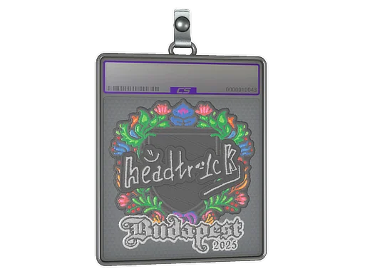 Aufkleberhülle | headtr1ck (Gestickt) | Budapest 2025