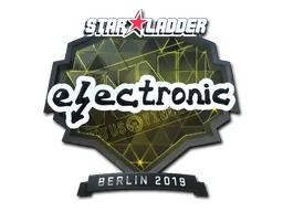 Aufkleber | electronic (Glanz) | Berlin 2019