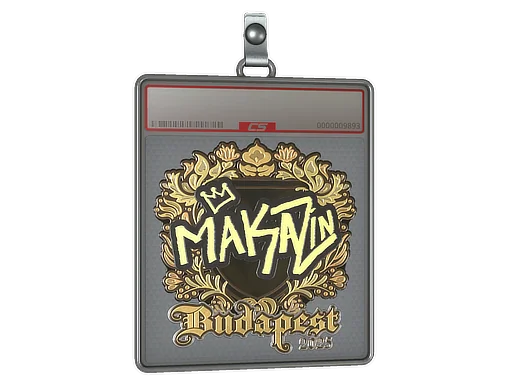 Sticker Slab | Maka (Gold) | Budapest 2025