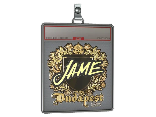 印花板 | Jame（金色）| 2025年布达佩斯锦标赛