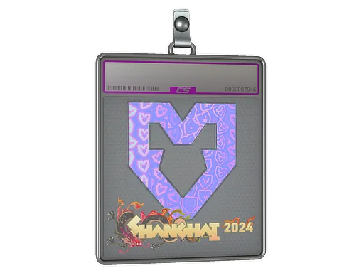 Pokrowiec na naklejkę | MOUZ (holograficzna) | Szanghaj 2024