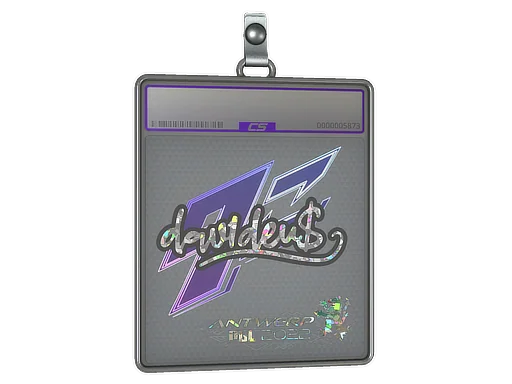 Sticker Slab | dav1d (Glitter) | Antwerp 2022