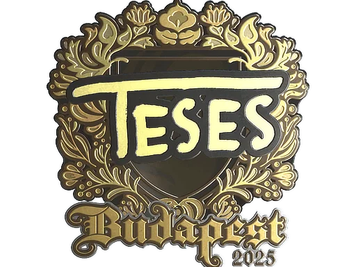 Adesivo | TeSeS (Dourado) | Budapeste 2025