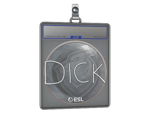 Placa de Adesivo | DickStacy | Katowice 2019