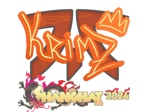 Pegatina | KRIMZ | Shanghái 2024