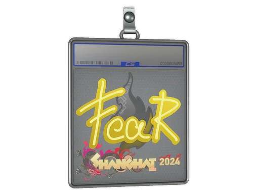 Placa de Adesivo | fEAR | Xangai 2024