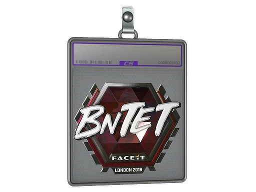 Klistermärkesfodral | BnTeT (Foil) | London 2018
