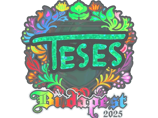 Adesivo | TeSeS (Holográfico) | Budapeste 2025