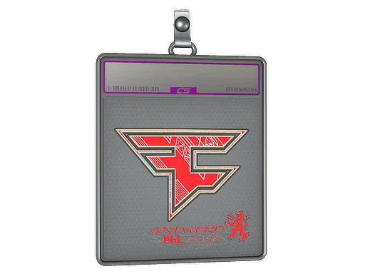 Placa de pegatinas | FaZe Clan (holográfica) | Amberes 2022
