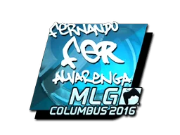 Naklejka | fer (foliowana) | MLG Columbus 2016