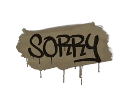 Sealed Graffiti | Sorry (Dust Brown)