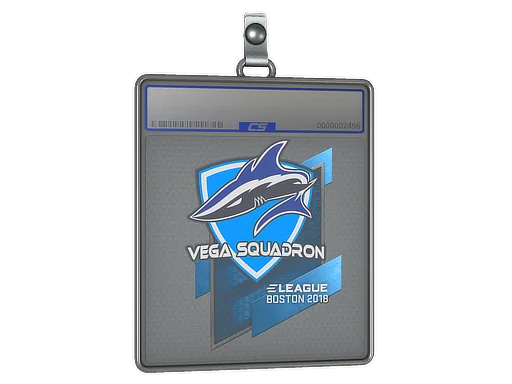 Klistermärkesfodral | Vega Squadron | Boston 2018