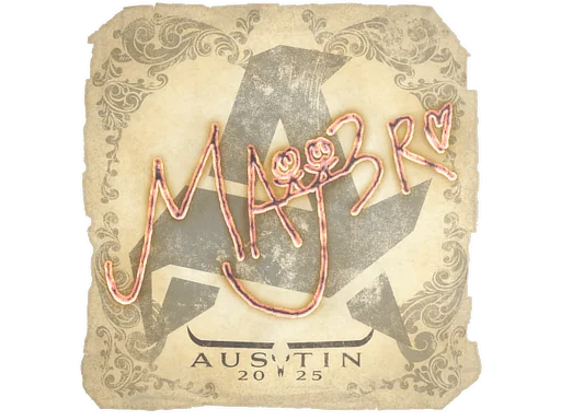 Adesivo | MAJ3R | Austin 2025