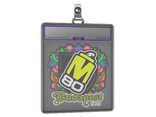 Sticker Slab | M80 (Embroidered) | Budapest 2025