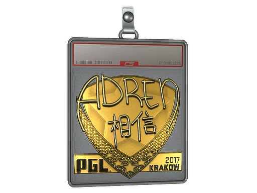 印花板 | AdreN（金色）| 2017年克拉科夫锦标赛
