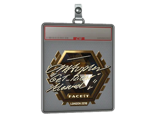 印花板 | GeT_RiGhT（金色）| 2018年伦敦锦标赛