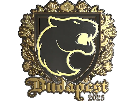 Adesivo | FURIA (Dourado) | Budapeste 2025