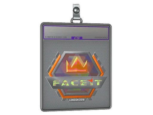 Aufkleberhülle | FACEIT (Holo) | London 2018
