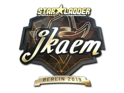 Aufkleber | jkaem (Gold) | Berlin 2019