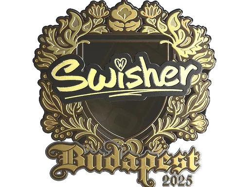 印花 | Swisher（金色）| 2025年布达佩斯锦标赛