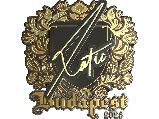 印花 | XotiC（金色）| 2025年布达佩斯锦标赛
