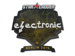 Aufkleber | electronic | Berlin 2019