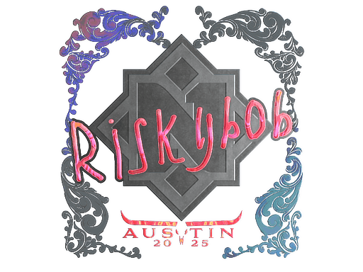 印花 | riskyb0b（全息）| 2025年奥斯汀锦标赛