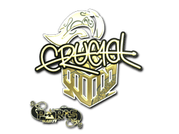 印花 | CRUC1AL（金色）| 2023年巴黎锦标赛